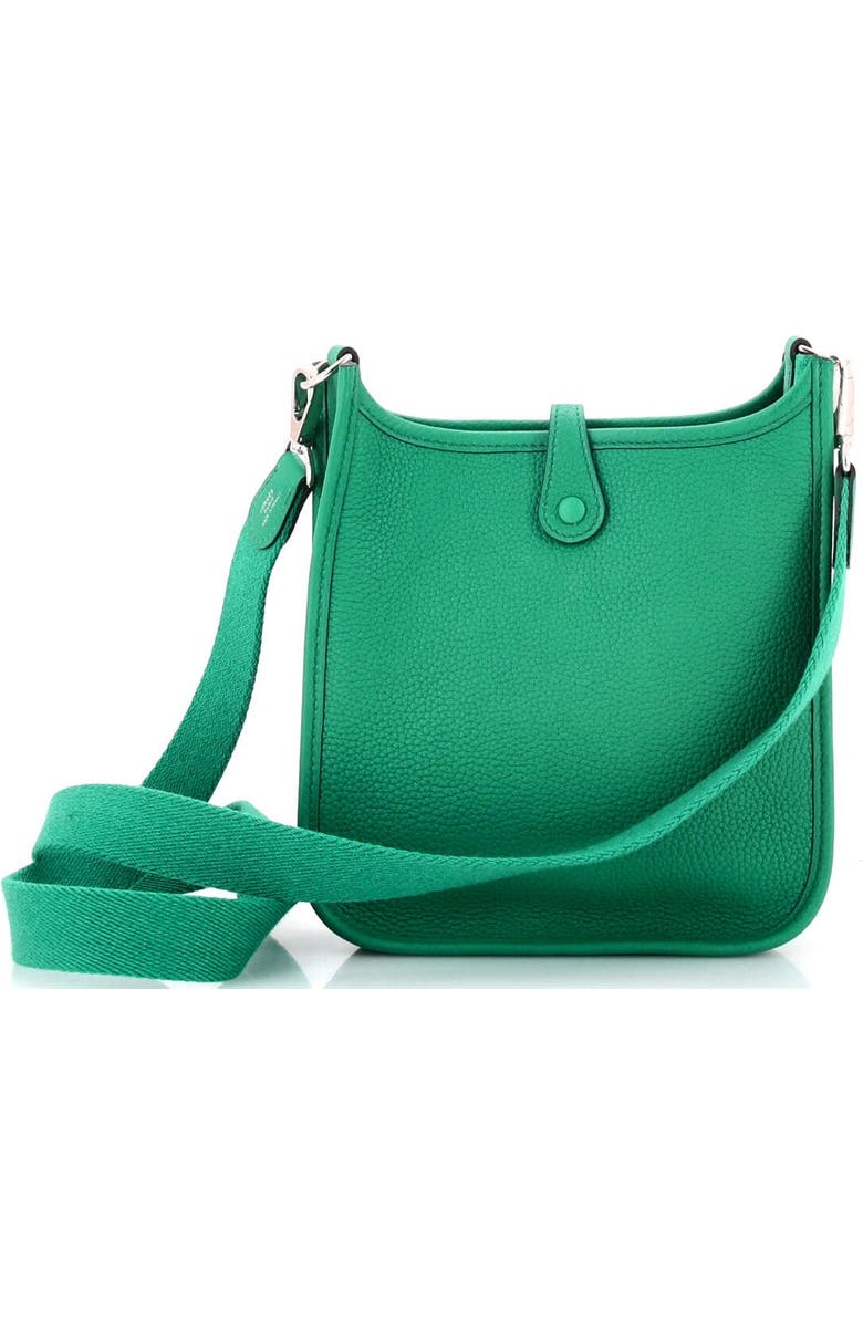 Pre-Owned Hermes Evelyne Bag Gen III Maurice TPM, Alternate, color, Vert Jade