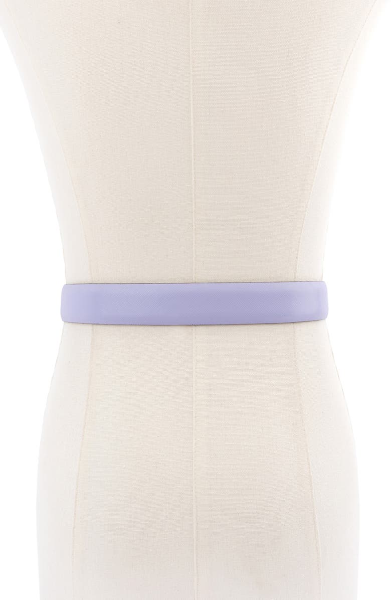 Kate Spade New York textured leather belt, Alternate, color,