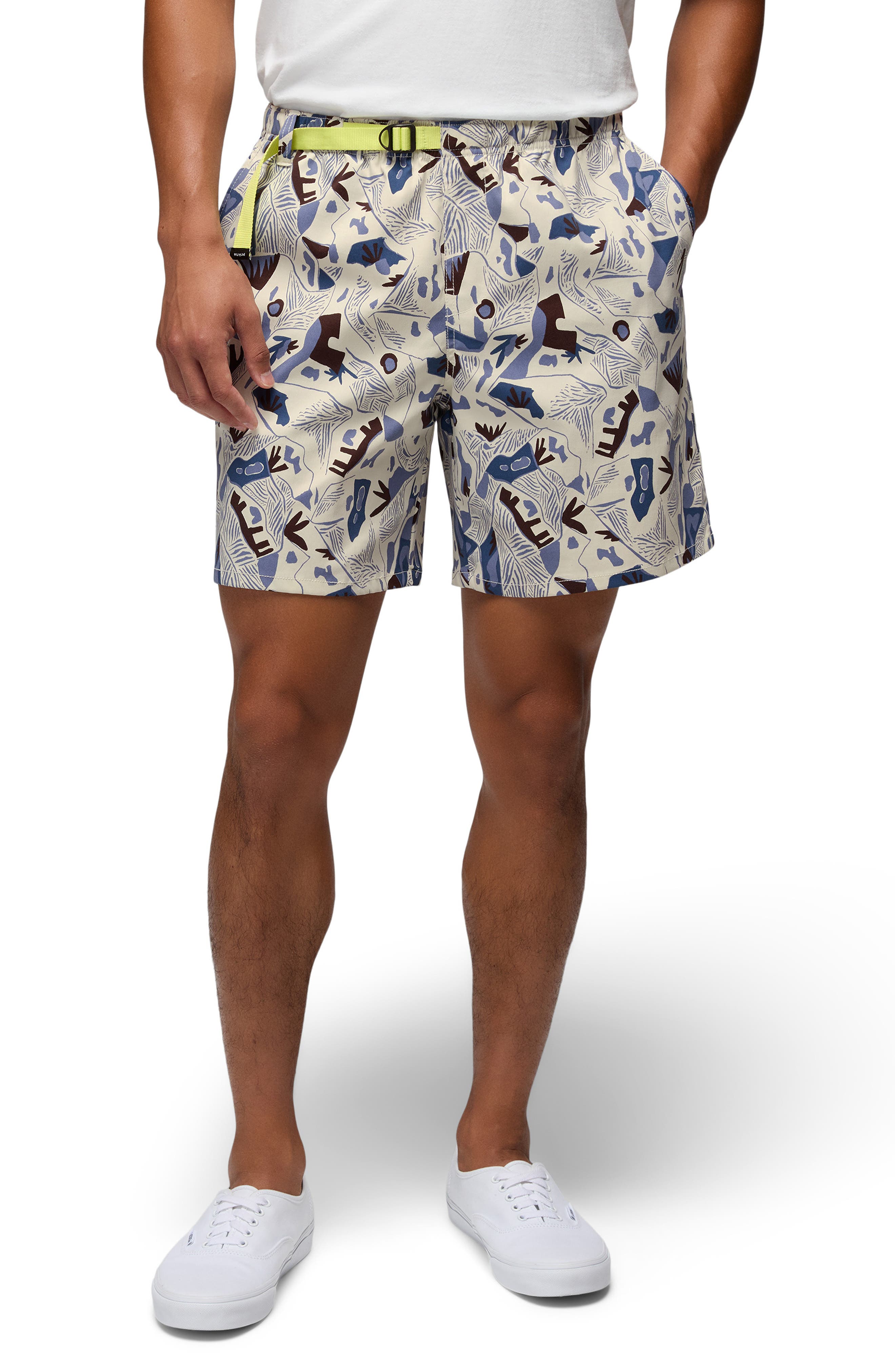 Stretch Zion Pull-On Shorts