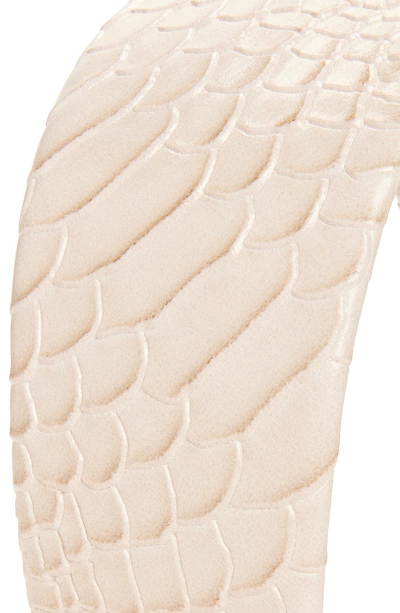 Lele Sadoughi Brigitte Faux Croc Headband, Alternate, color, Bisque