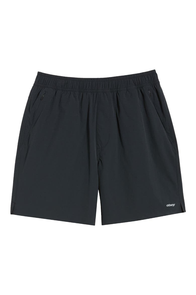 Path Shorts, Alternate, color, BLACK