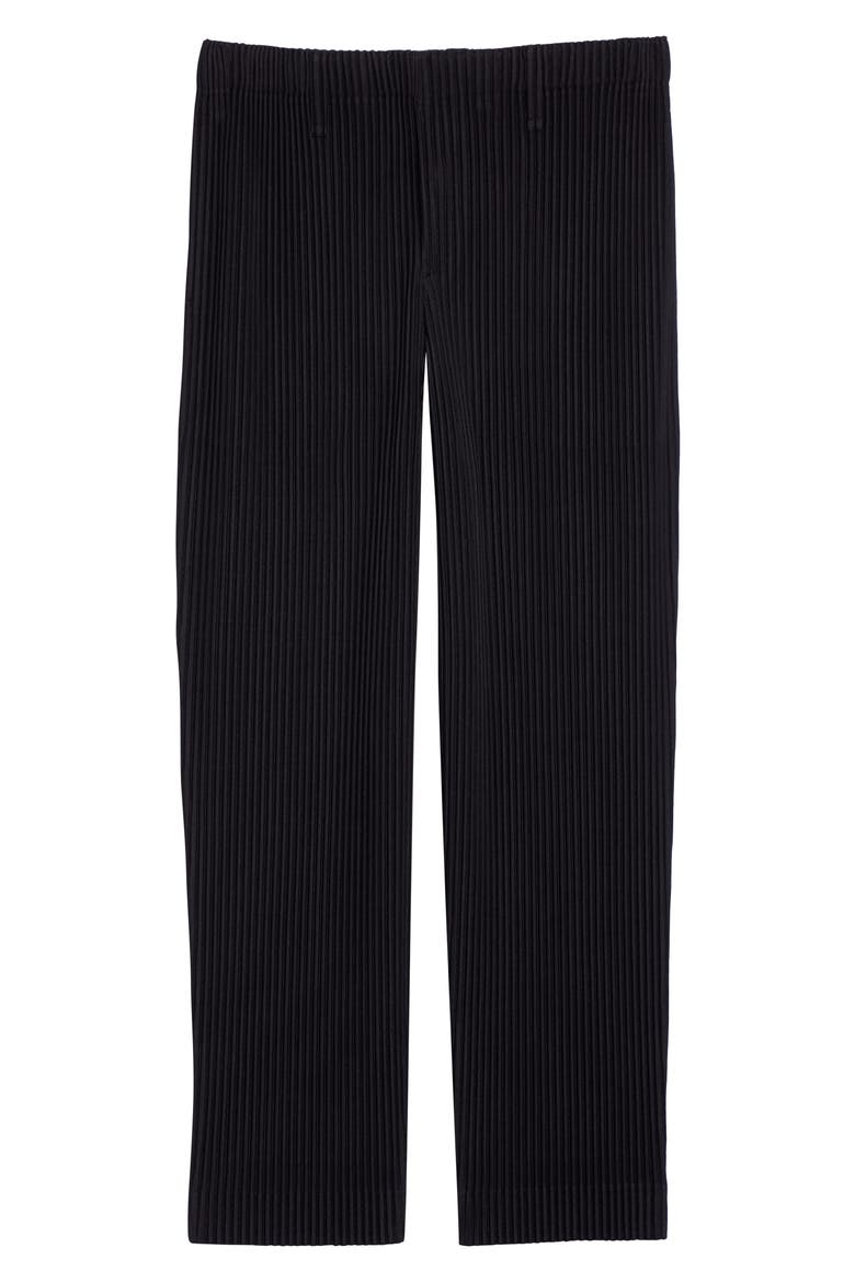 Pleated Pants, Alternate, color, BLACK