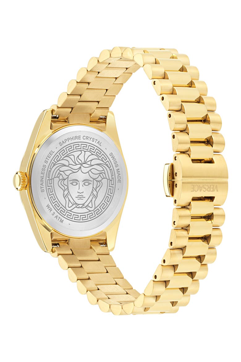Millenyium Goldtone Bracelet Watch, 32mm, Alternate, color, IP YELLOW GOLD