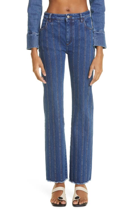 Valentin Seamed Straight Leg Jeans