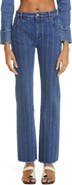 Paloma Wool Valentin Seamed Straight Leg Jeans