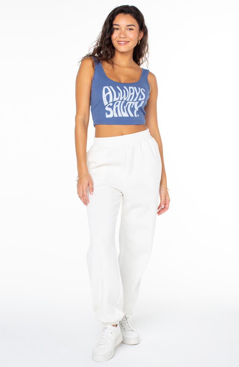 Roxy Hibiscus Swell Dive In Graphic Tank, Alternate, color,