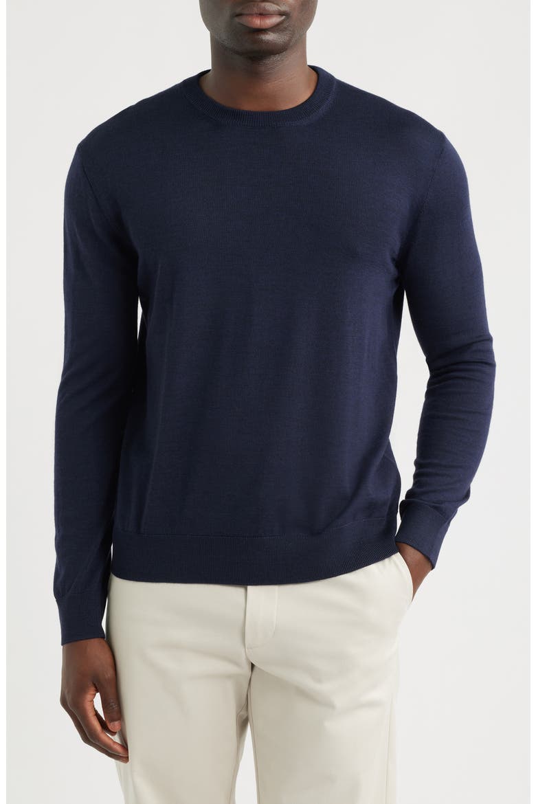 Harmony Wool Sweater, Main, color, NAVY