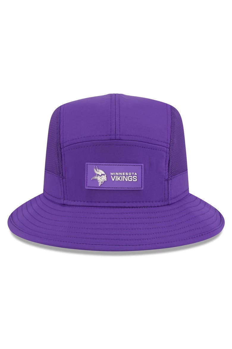 Men's New Era Purple Minnesota Vikings 2025 Sideline  Bucket Hat, Alternate, color, Purple