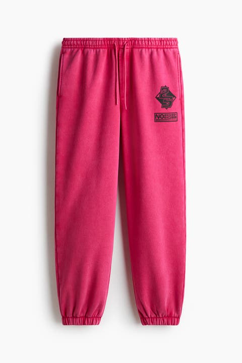 Relaxed Fit Print-motif Sweatpants