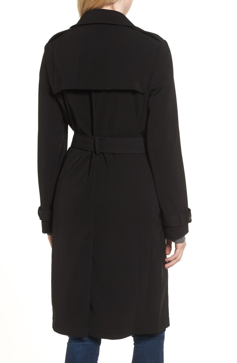 Donna Karan New York DKNY French Twill Water Resistant Trench Coat, Alternate, color, 