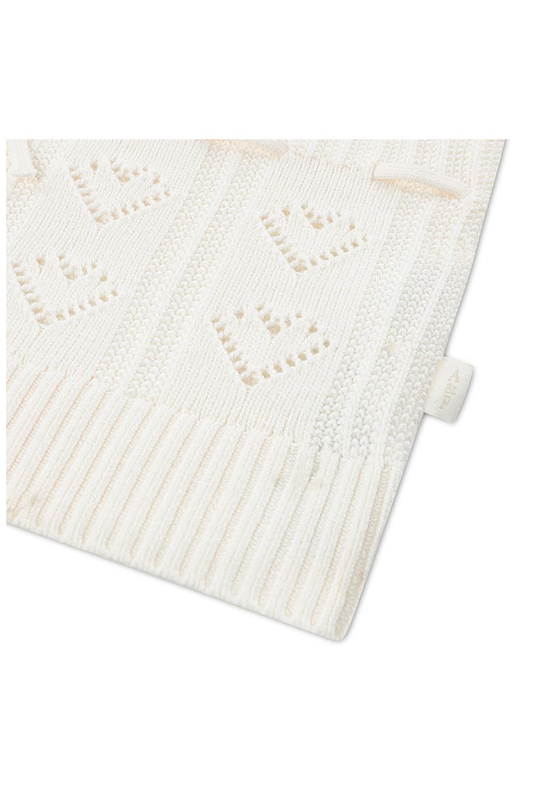 Kids' Hearts Pointelle Cardigan, Alternate, color, JET STREAM