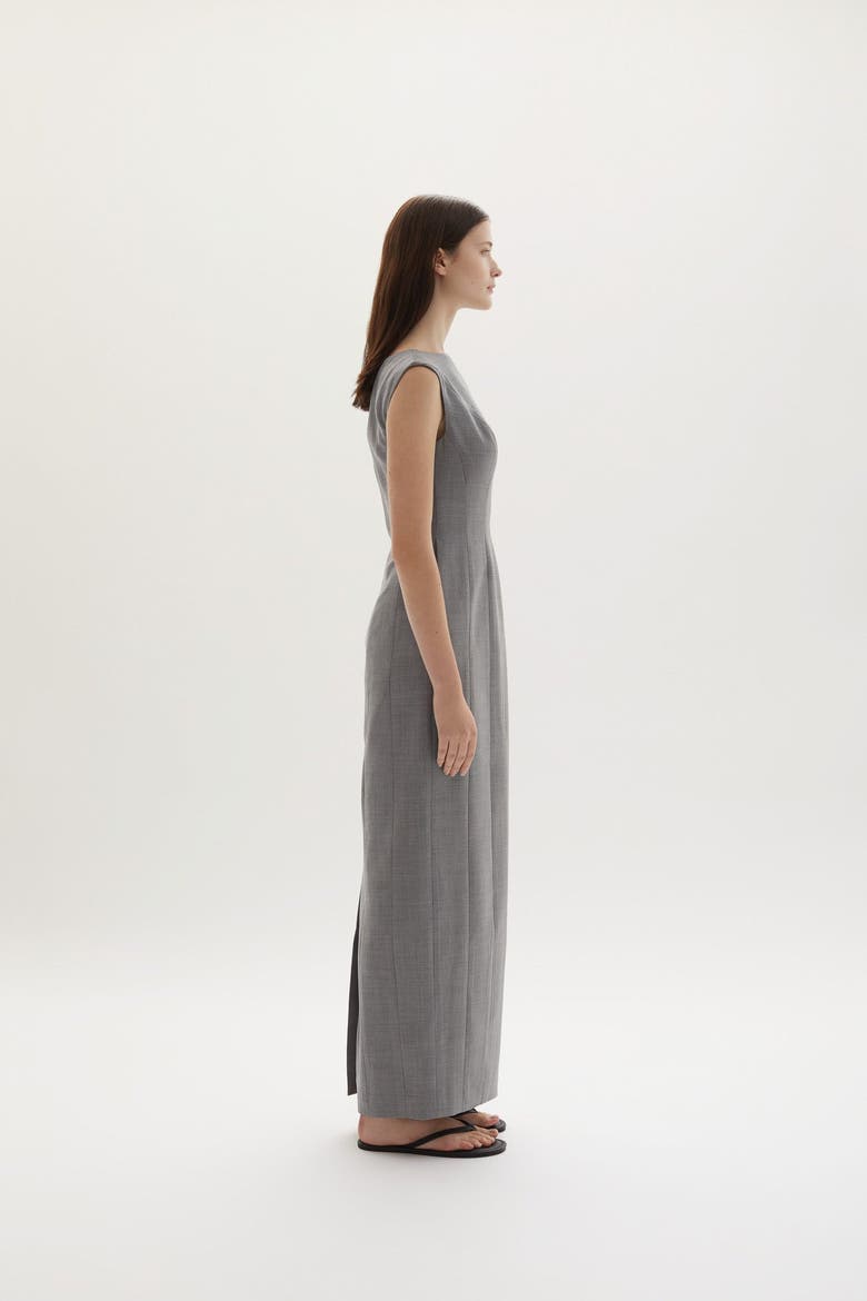 Kelli Maxi Dress, Alternate, color, Grey
