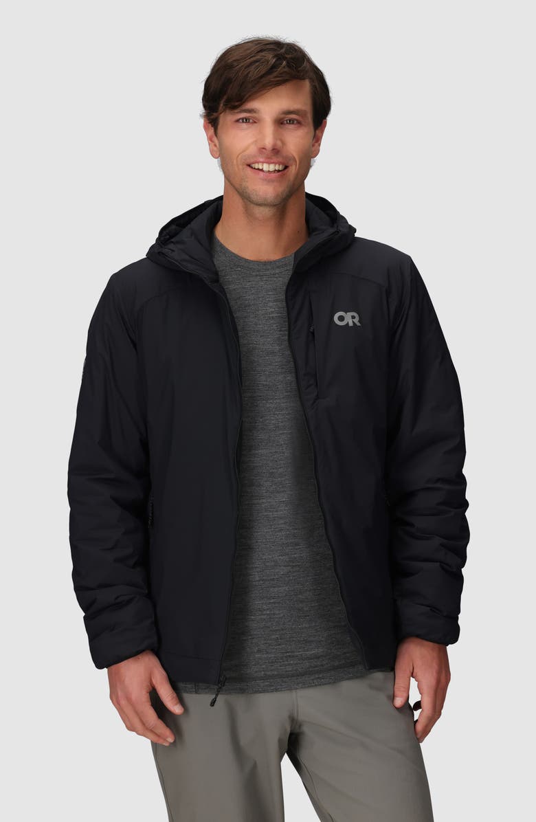 Outdoor Research Vesper Insulated Hooded Jacket, Alternate, color, Black