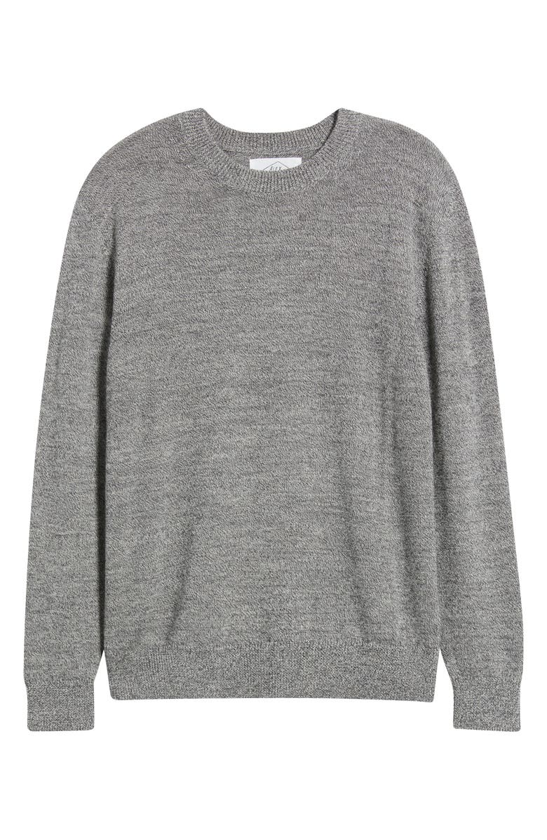 ALEX CRANE Campo Merino Wool Crewneck Sweater, Alternate, color, Waterfall