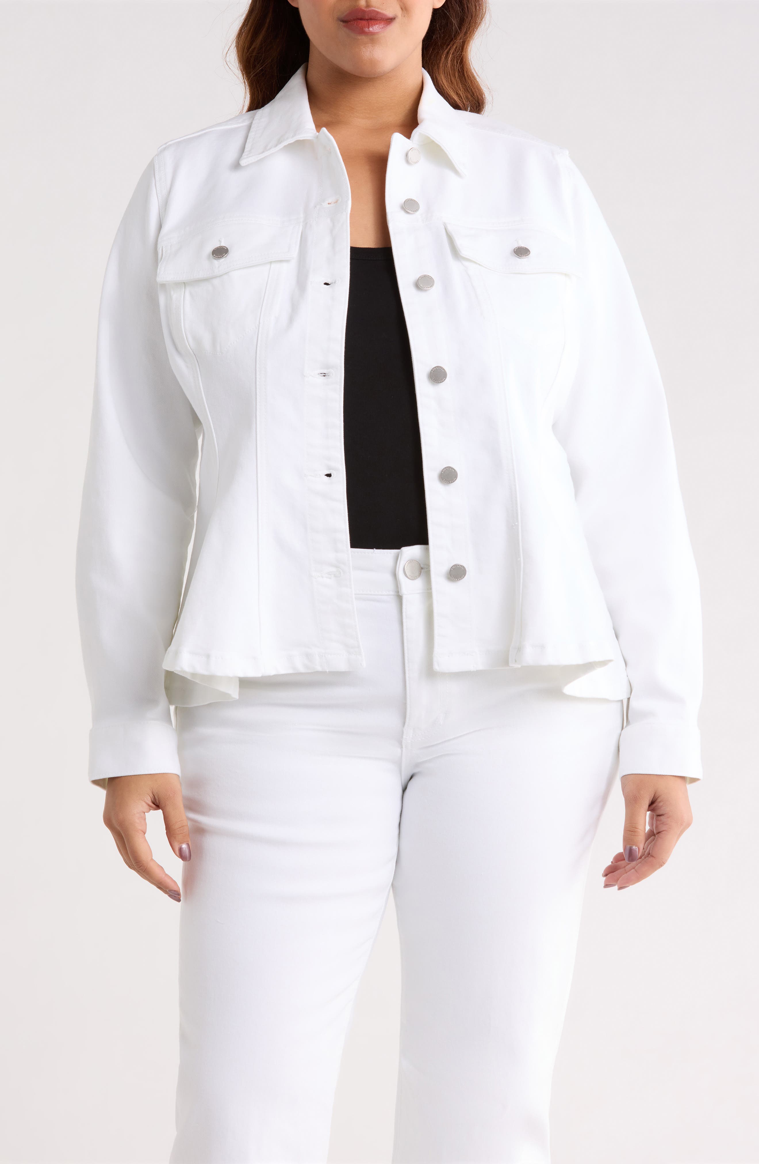 Fit & Flare Trucker Jacket