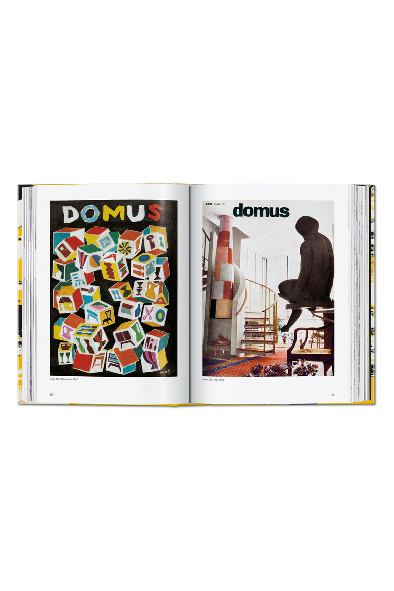 Gio Ponti 45th ed Book, Alternate, color, Mustard Yellow