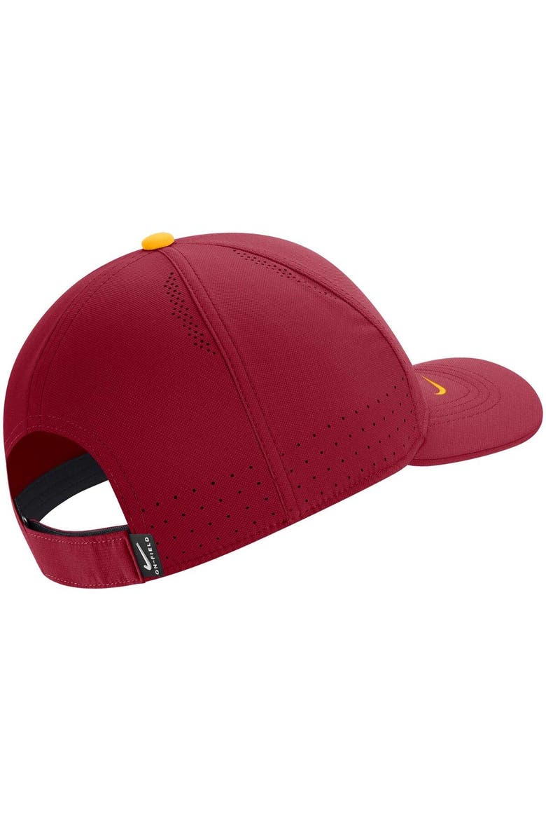 Men's Nike Crimson Iowa State Cyclones 2023 Sideline Legacy91 Performance Adjustable Hat, Alternate, color, Crimson