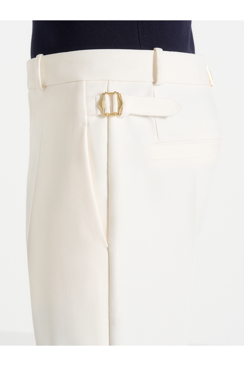 Joseph Regular Fit Trousers, Alternate, color, Off White