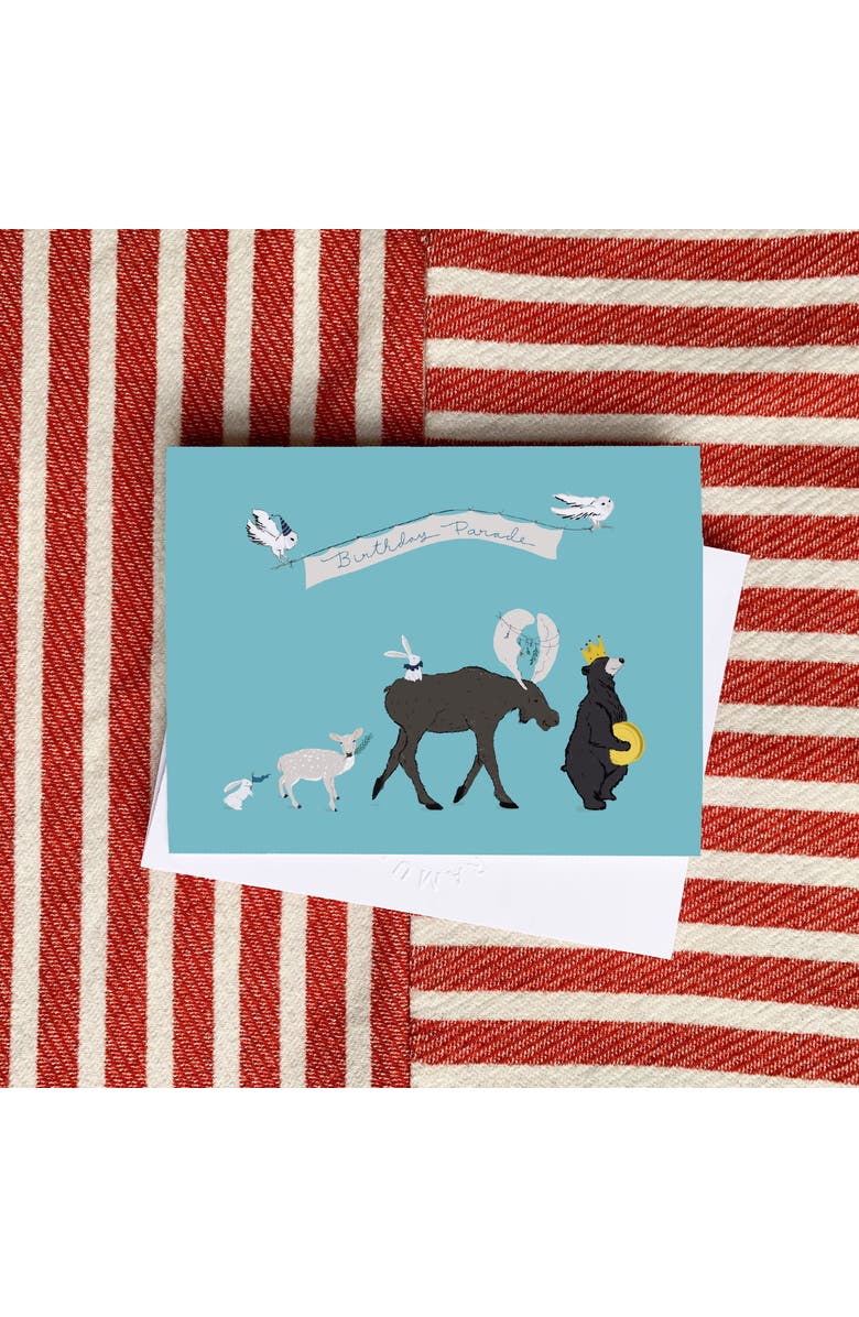 Ramus & Co Happy Birthday Greeting Card Pack (3ct) "Birthday Parade", Alternate, color, Multi-Pack