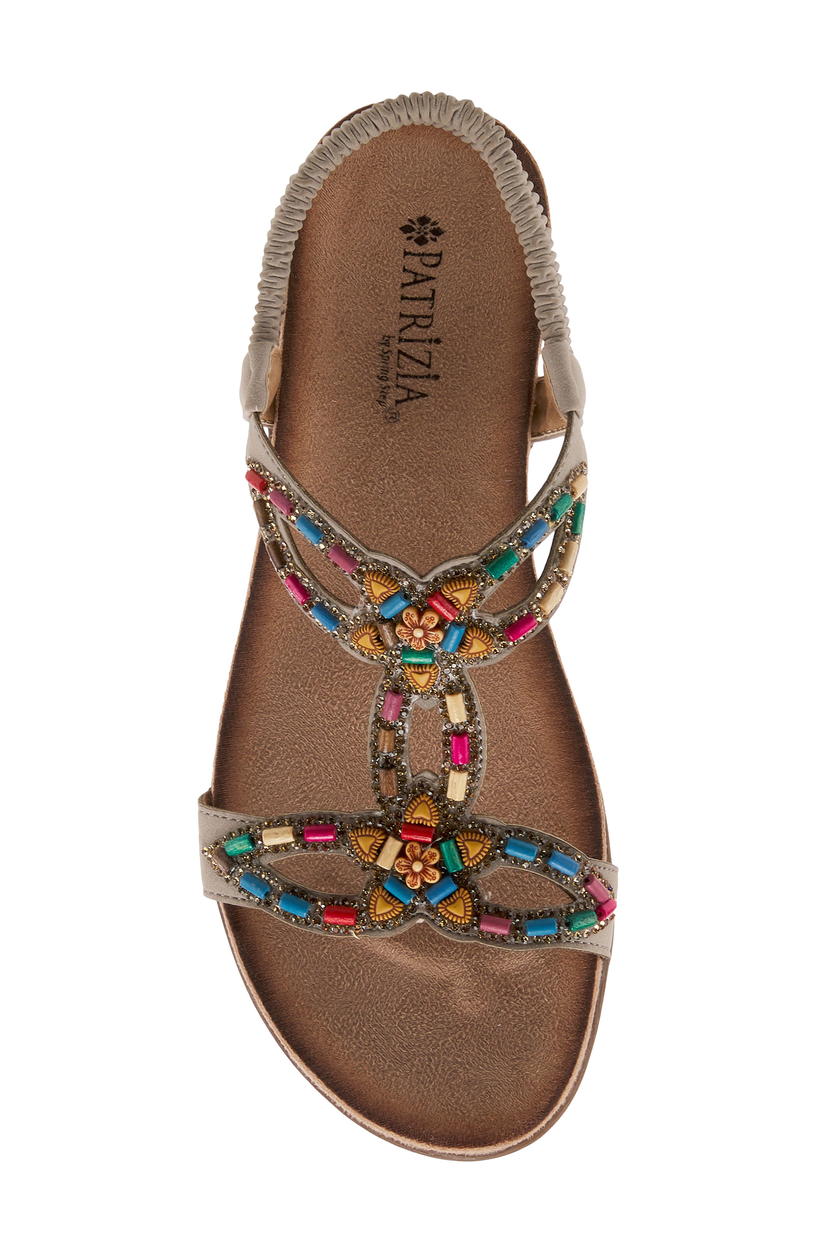 Volcanic Wedge Sandal, Alternate, color, GREY