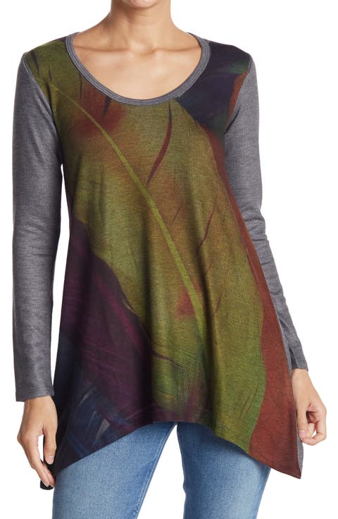 Asymmetrical Swing Sweater