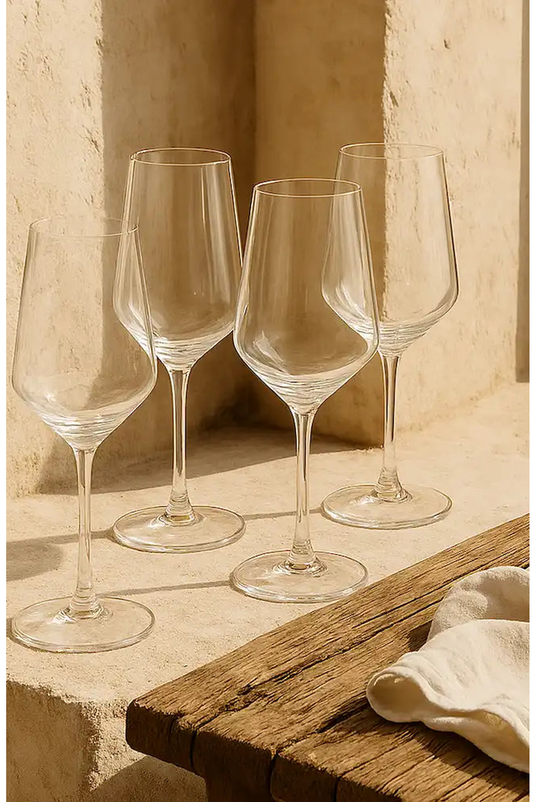 Wine Glasses, Alternate, color, Clear