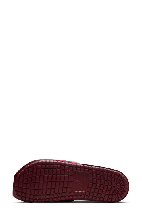 Jordan Nola Sport Slide In Burgundy