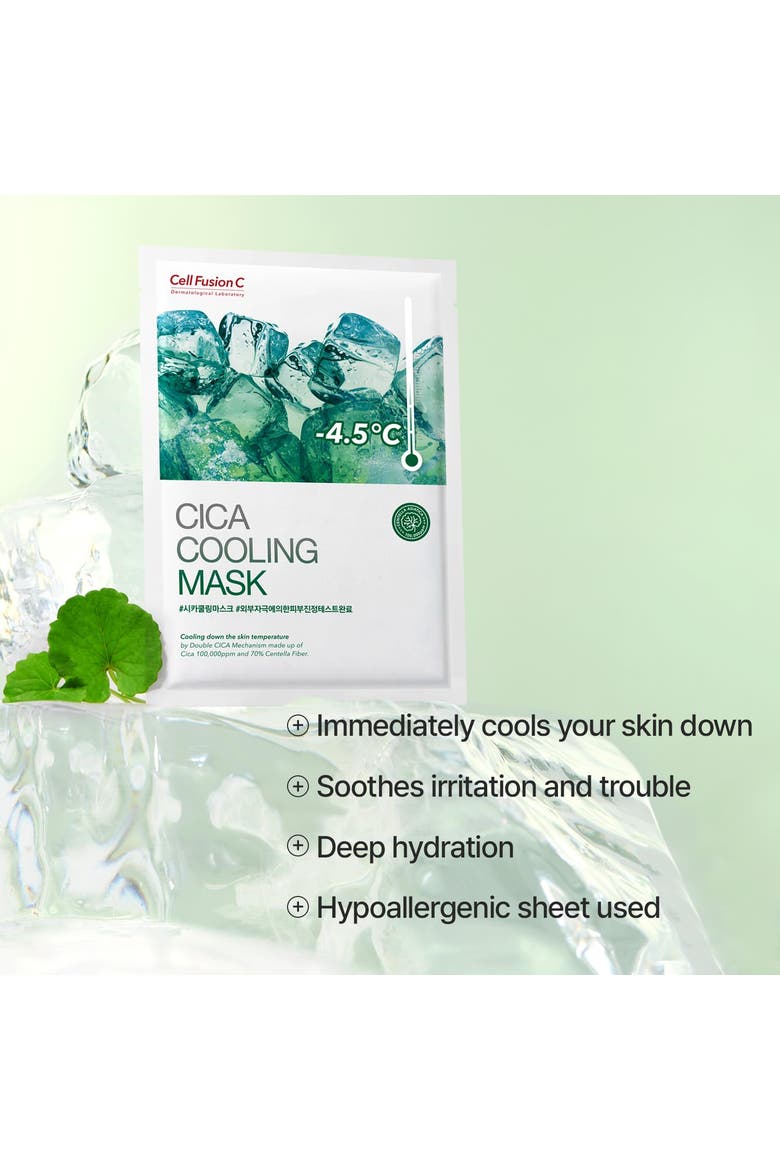 Post Alpha Cica Cooling Mask 5 Pack, Alternate, color, 135g