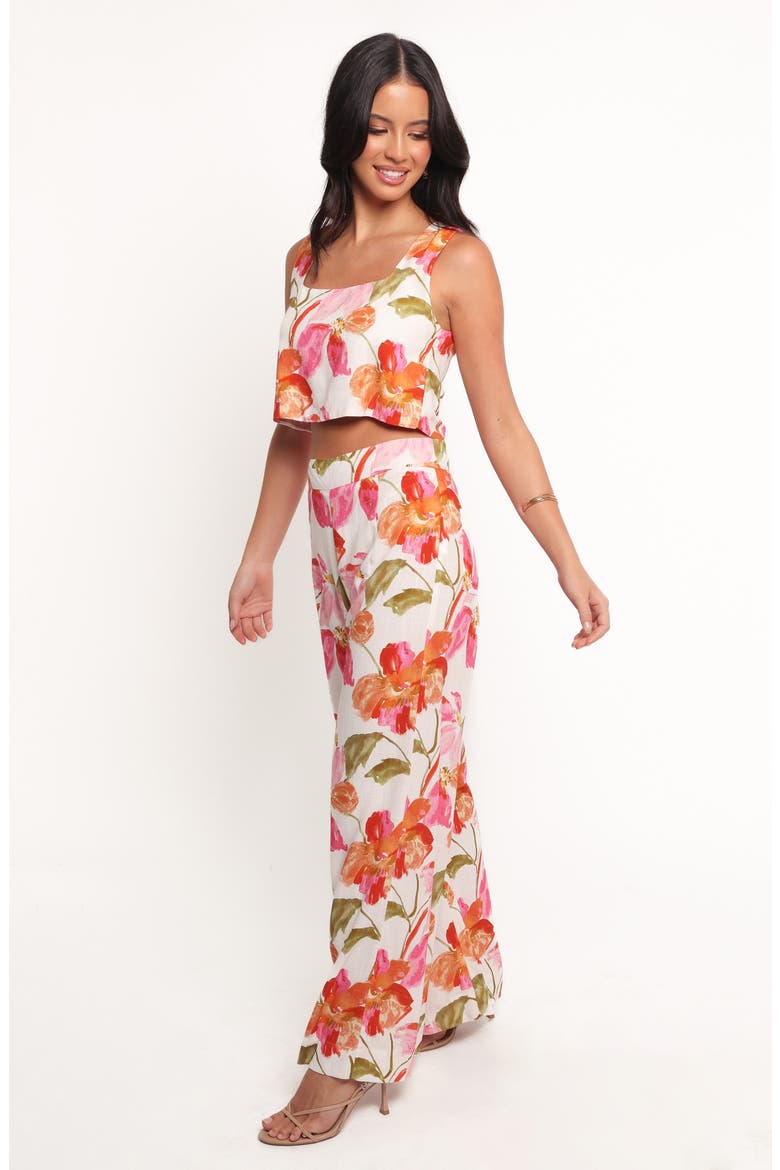 Saffra Wide Leg Pants, Alternate, color, EVERLYN PRINT