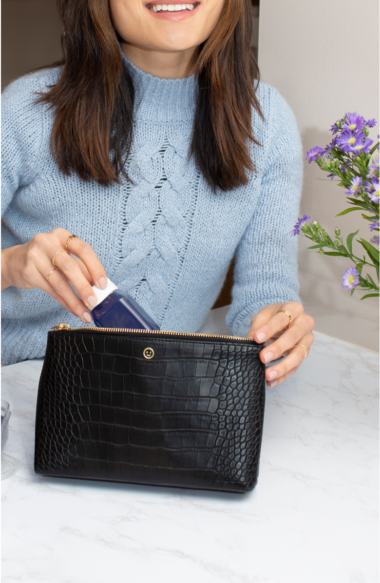 Modern Picnic THE SNACKER, Alternate, color, Black Croc