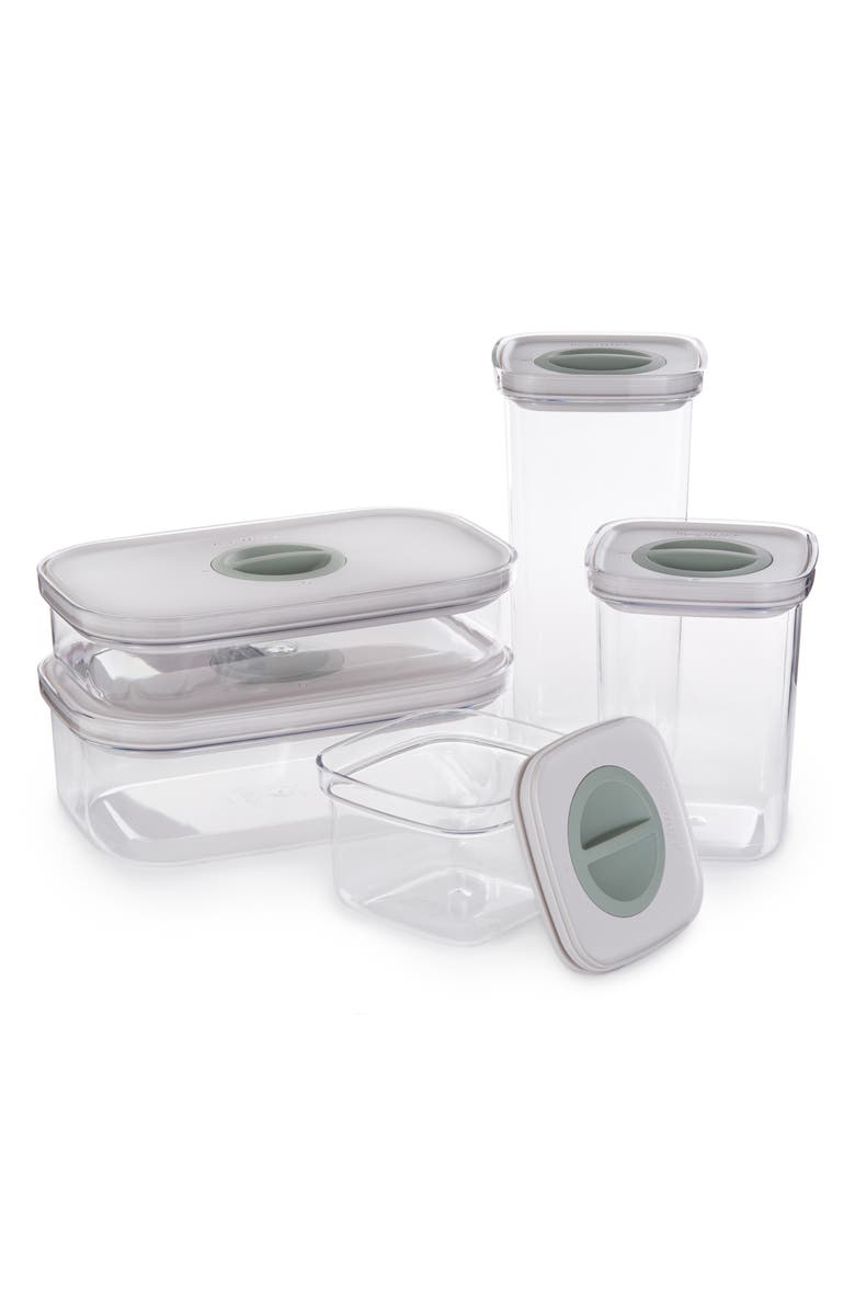 BergHOFF Leo 5-Piece Smart Seal Food Container Set, Main, color, 