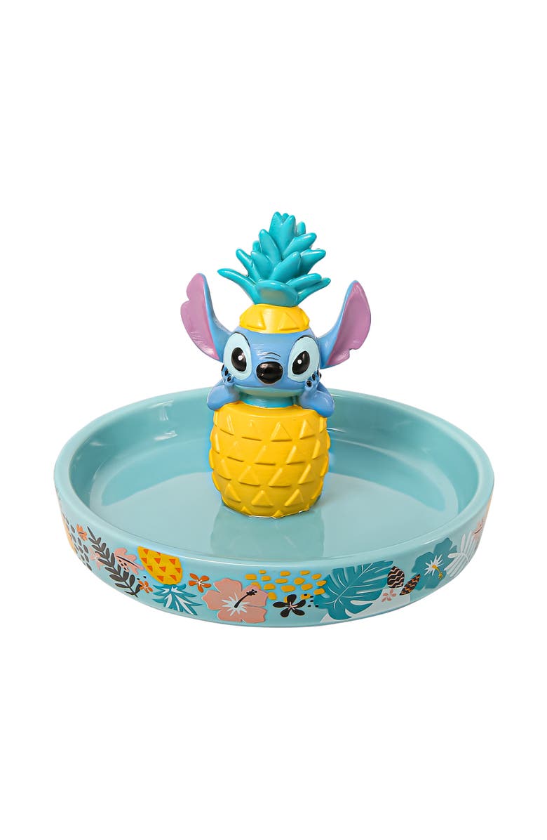 Jacmel 3D Stitch Trinket Tray, Alternate, color, Blue Yellow