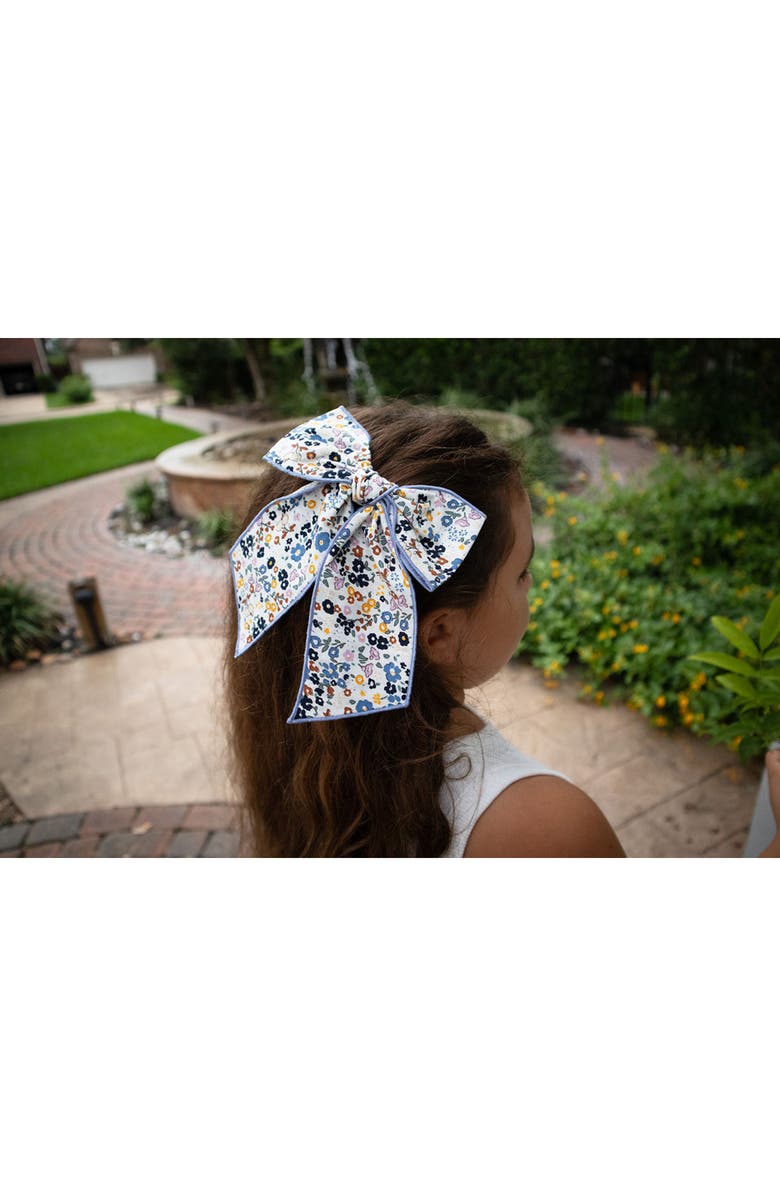 Cuclie Hair Bow Set, Alternate, color, Blue Multi