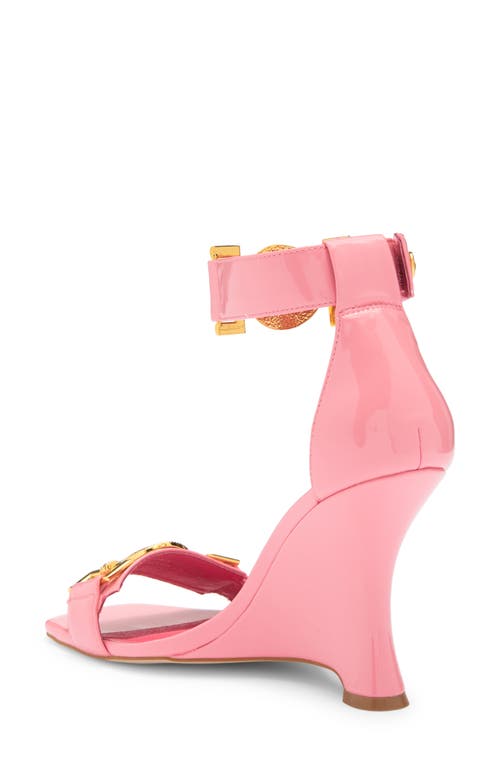 Jeffrey Campbell Leonite Wedge Sandal In Pink