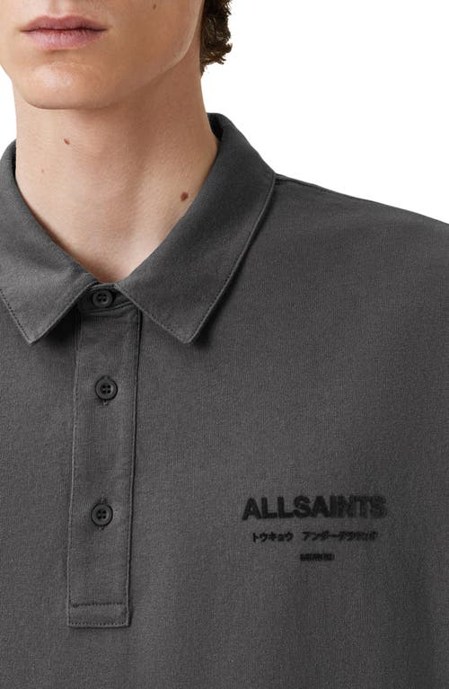 Allsaints Xander Oversized Polo Shirt