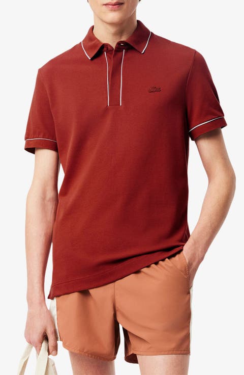 Regular Fit Tipped Piqué Polo