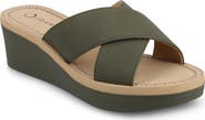 Journee Collection Biara Platform Wedge Sandal