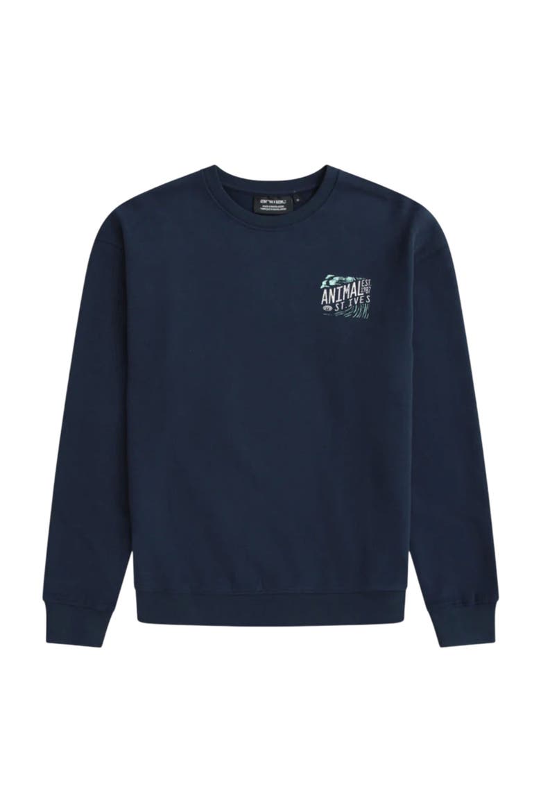 St Ives Sweatshirt, Main, color, Navy