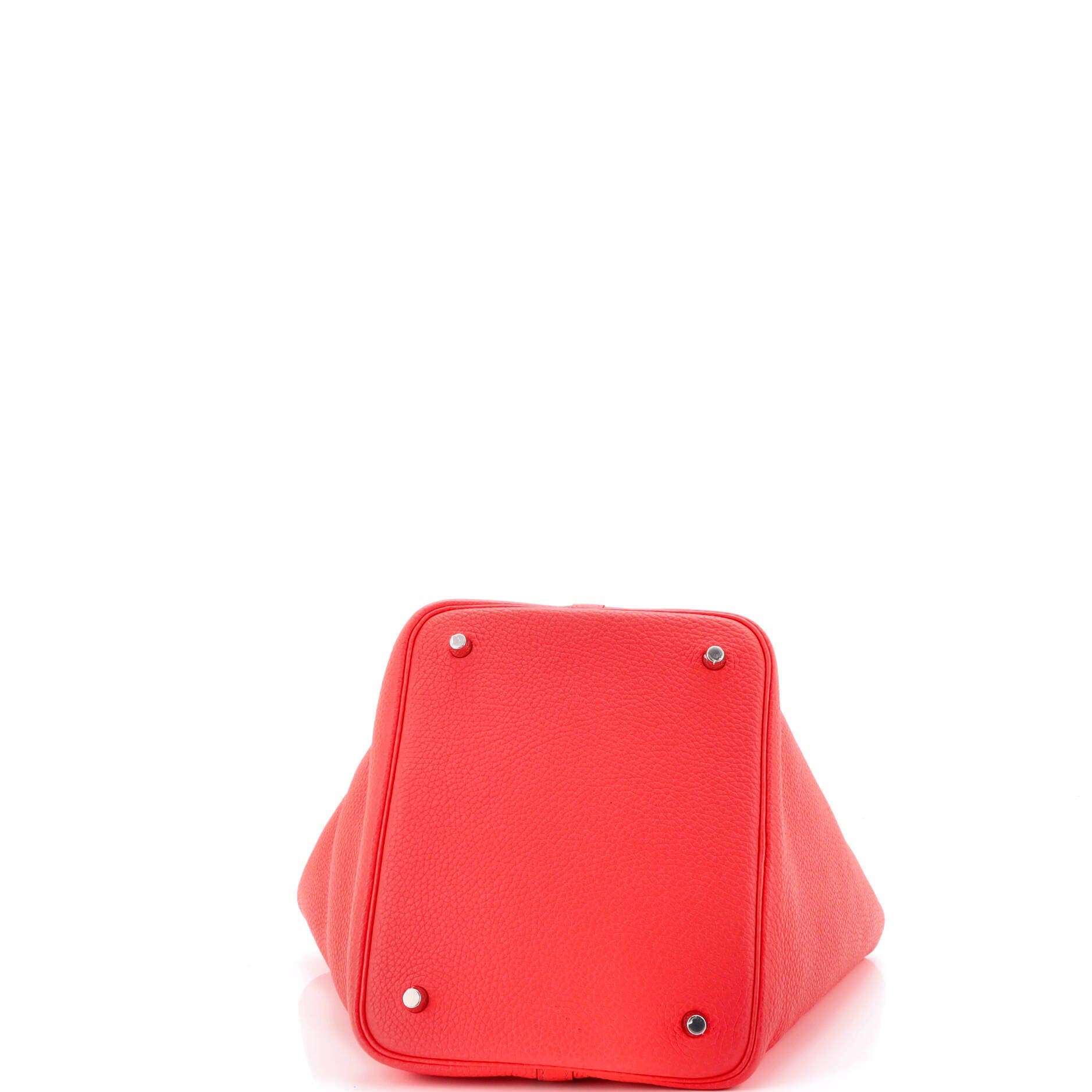 Pre-Owned Hermes Picotin Lock Bag Clemence MM, Alternate, color, Rose Texas