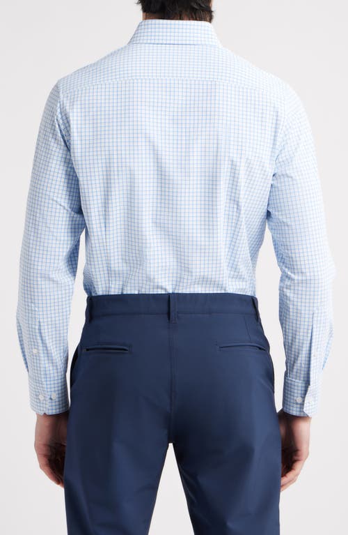 Mizzen + Main Mizzen+main Leeward Trim Fit Check Stretch Button-up Shirt