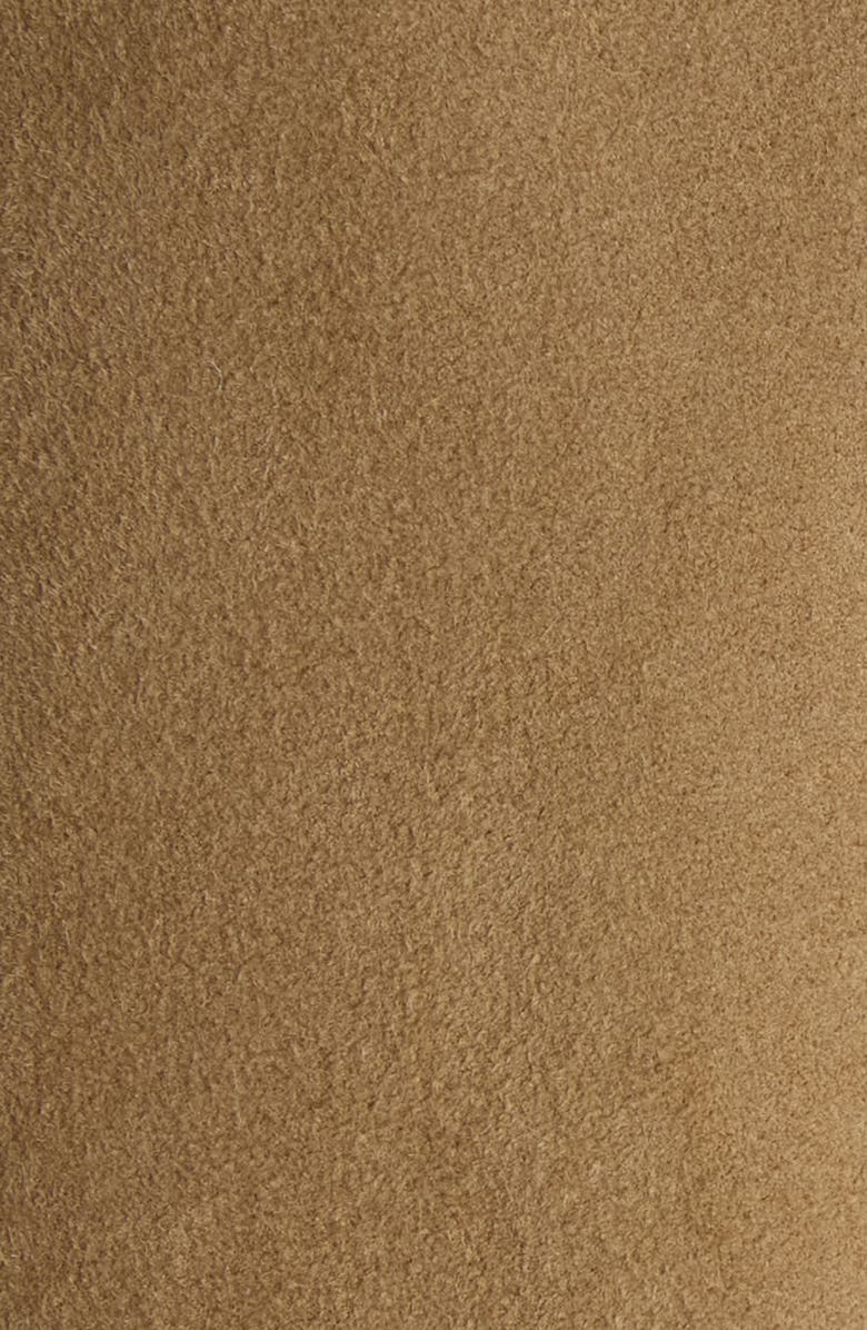 Isabel Marant Maldia Oversize Suede Snap Shirt, Alternate, color, Bronze