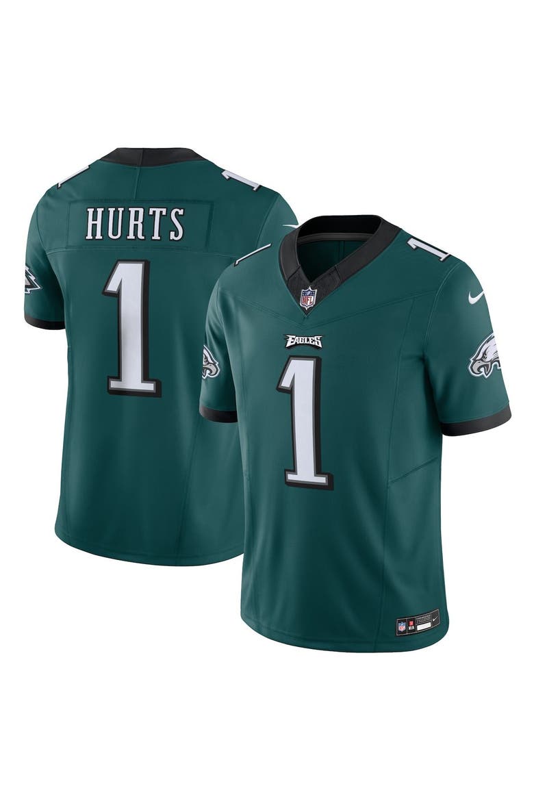 Men's Nike Jalen Hurts Green Philadelphia Eagles Vapor F.U.S.E. Limited Jersey, Main, color, Green