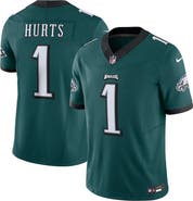 Nike Men's Nike Jalen Hurts Green Philadelphia Eagles Vapor F.U.S.E. Limited Jersey