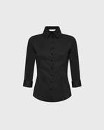 Anne Fontaine Connie Poplin 3/4 Shirt
