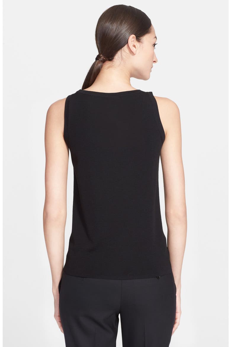 Wool Tank, Alternate, color, BLACK