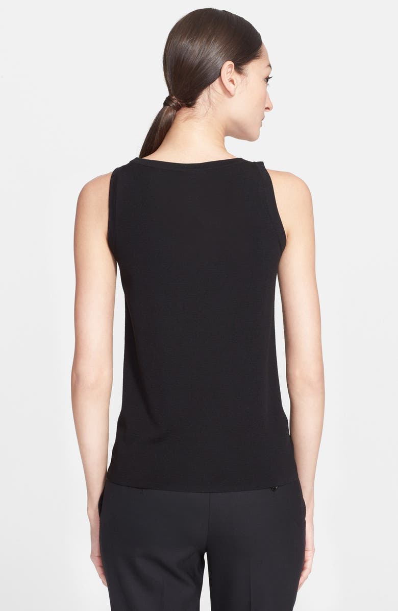 Akris punto Wool Tank, Alternate, color, Black