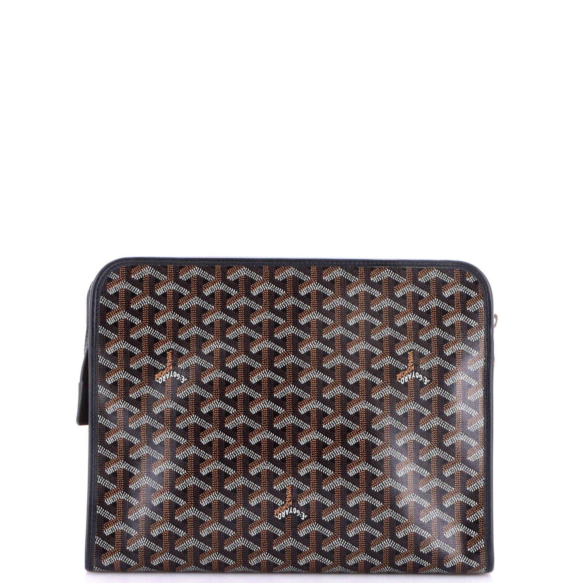 Jouvence Toiletry Pouch Coated Canvas GM, Alternate, color, Black