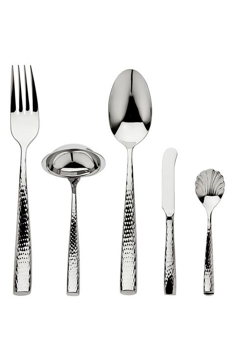 RICCI Anvil 5-Piece Flatware Serving Set