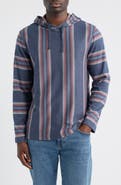 Faherty Legend Stripe Organic Cotton Blend Hoodie