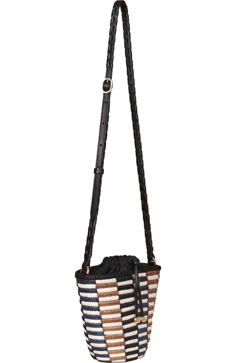 Cesta Collective Mini Fan Whipstitch Crossbody Basket Bag, Alternate, color,